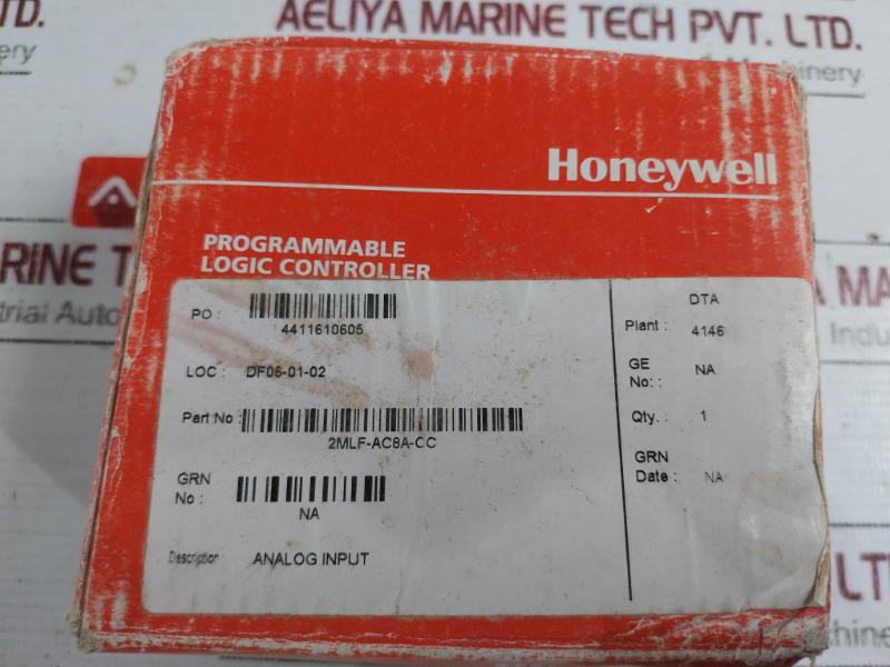 Honeywell 2Mlr-dbsf Master Logic-200 A/D Converter 8Ch Analog Input 4-20Ma