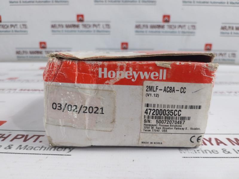 Honeywell 2Mlr-dbsf Master Logic-200 A/D Converter 8Ch Analog Input 4-20Ma