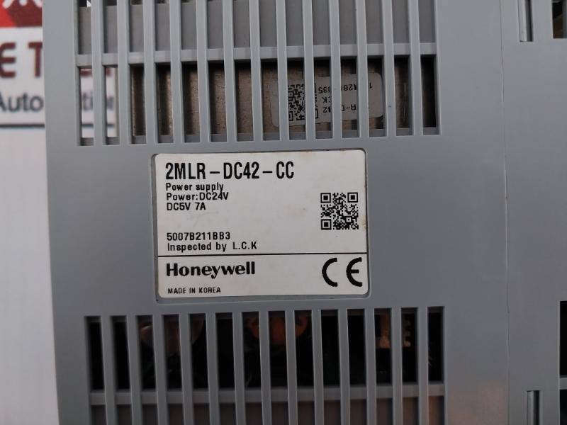 Honeywell 2Mlr-dc42-cc Programmable Logic Controller Power Supply 5007B211Bb3 Input: Dc24V.,0.5A