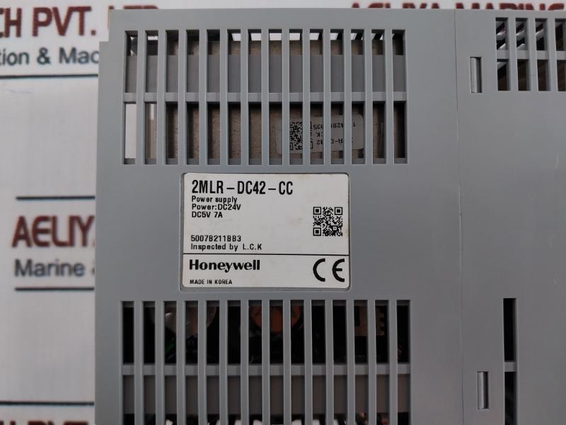 Honeywell 2Mlr-dc42-cc Programmable Logic Controller Power Supply 5007B211Bb3 Input: Dc24V.,0.5A