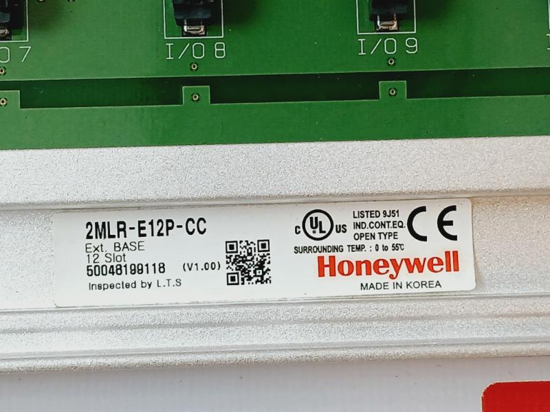 Honeywell 2Mlr-e12P-cc 12 Slot Programmable Logic Controller Extension Base