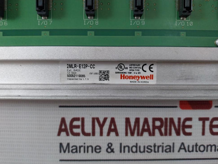 Honeywell 2Mlr-e12P-cc 12 Slot Programmable Logic Controller Extension Base 10110002617