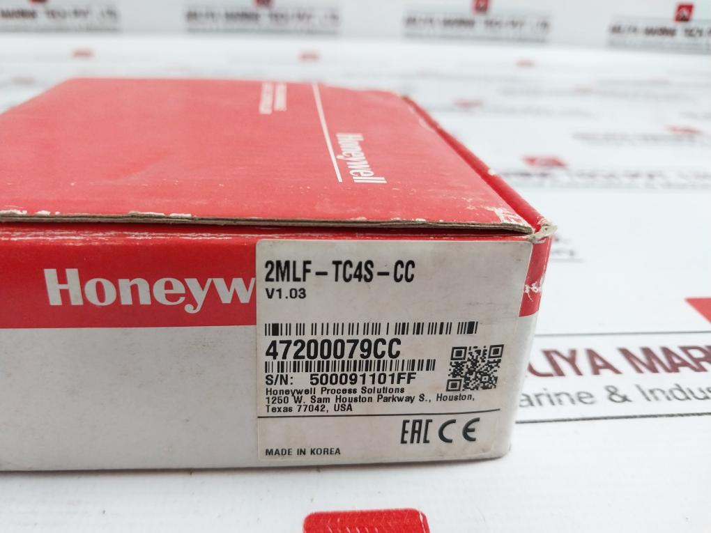 Honeywell 2mlf-tc4s-cc Masterlogic-200 Thermocouple Input Module Tc4s 47200079cc