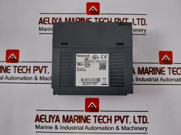 Honeywell 2mli-d24a 32 Point Dc24v Input Module W/ Tyco Amp Pci/o Rec 14371-1