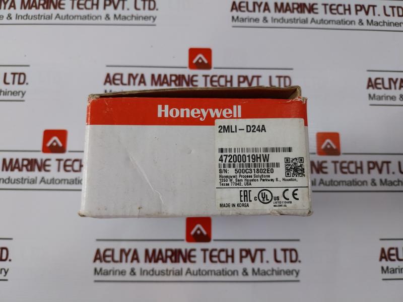 Honeywell 2mli-d24a 32 Point Dc24v Input Module W/ Tyco Amp Pci/o Rec 14371-1