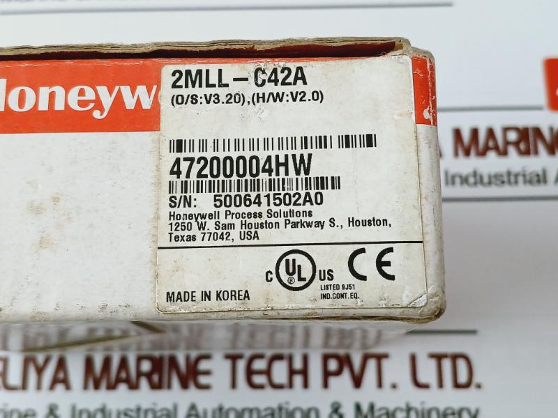 Honeywell 2mll-c42a Master Logic-200 Snet Plc Communication Module