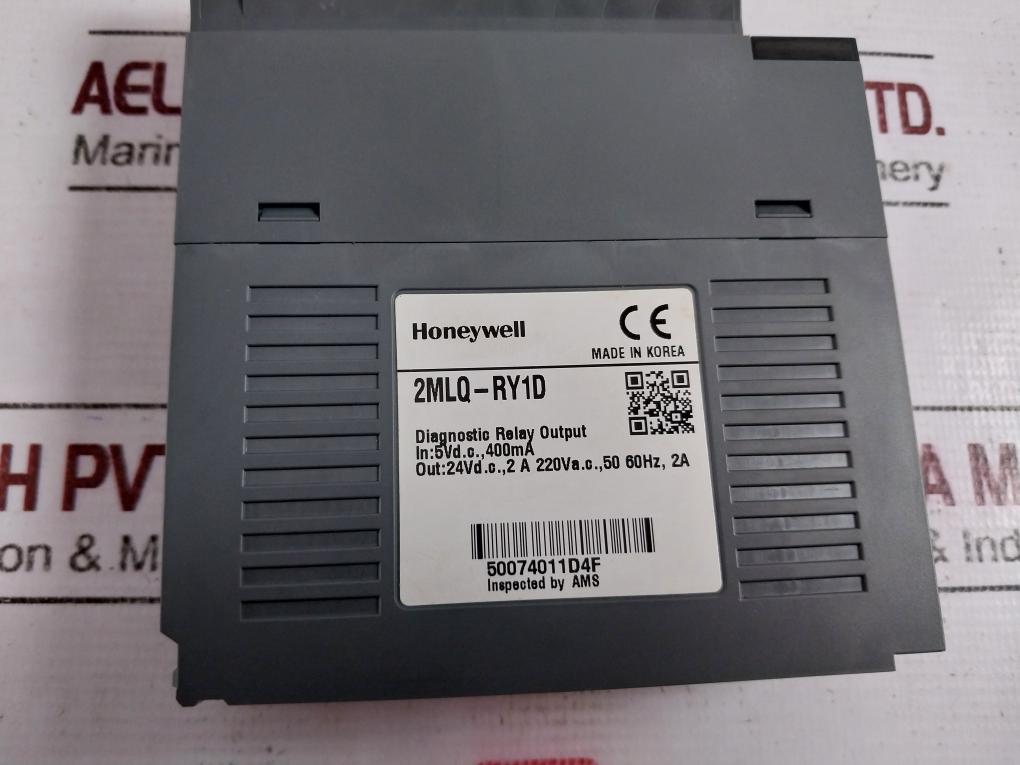 Honeywell 2mlq-ry1d Diagnostic Output Relay Module 47200151hw 50074011d4f