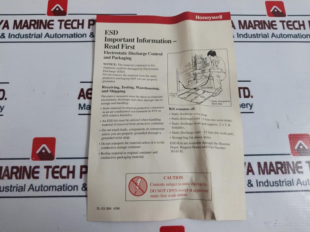 Honeywell 30732254-001 Display Generator Dma Board Assembly