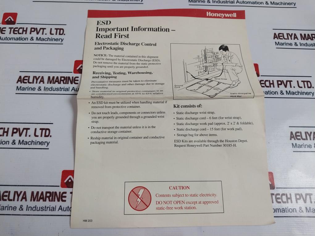 Honeywell 30732389-001 Gpci Test Panel 59-3