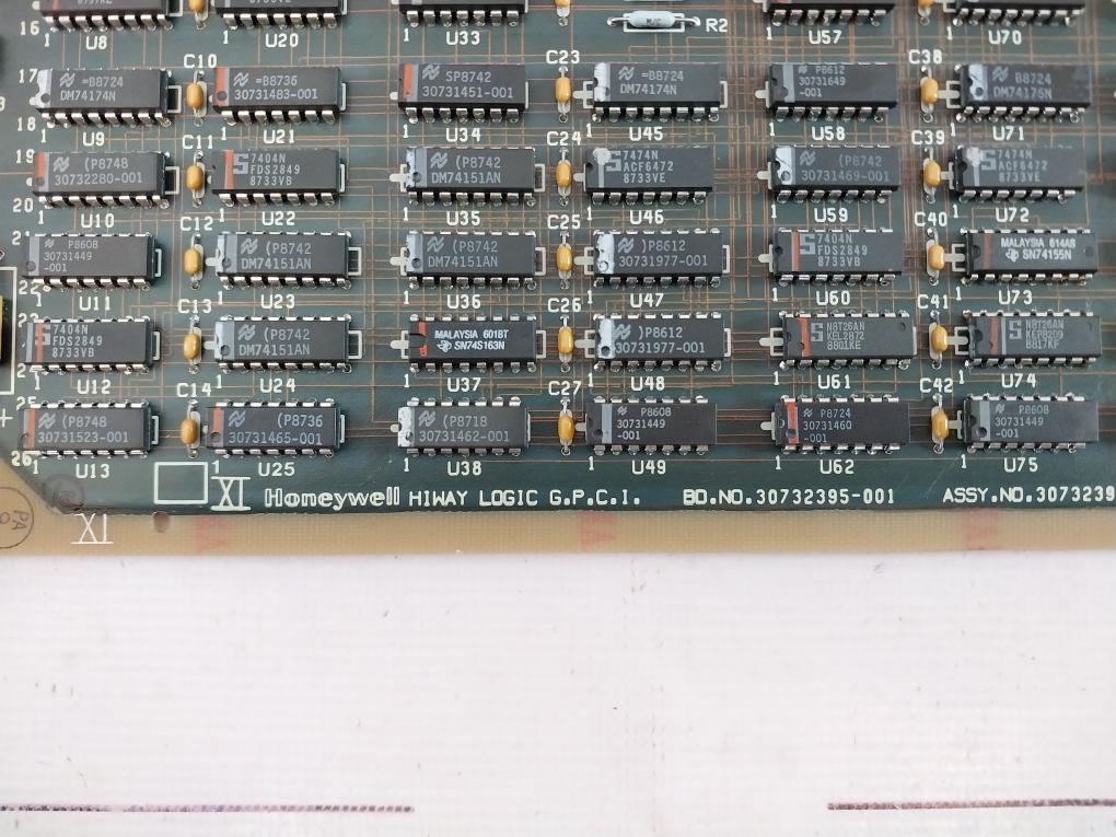 Honeywell 30732396-001 Gpci Hiway Circuit Board Programmable Logic Controller