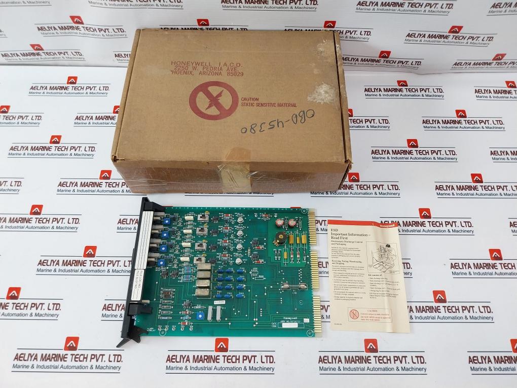 Honeywell 30734772-002 Auxiliary Alarm With Relay Board Pwb C-aa201