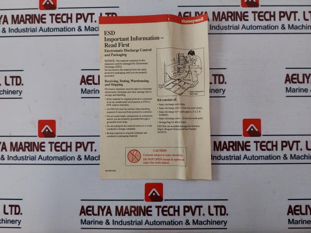 Honeywell 30734772-002 Auxiliary Alarm With Relay Board Pwb C-aa201