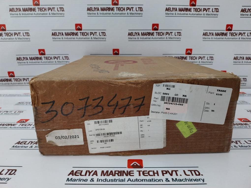 Honeywell 30734772-002 Auxiliary Alarm With Relay Board Pwb C-aa201