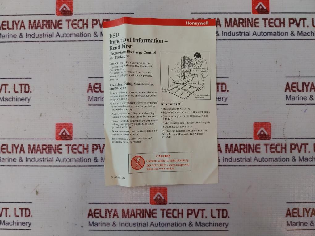Honeywell 30735047-001 Integrity Module Card Board
