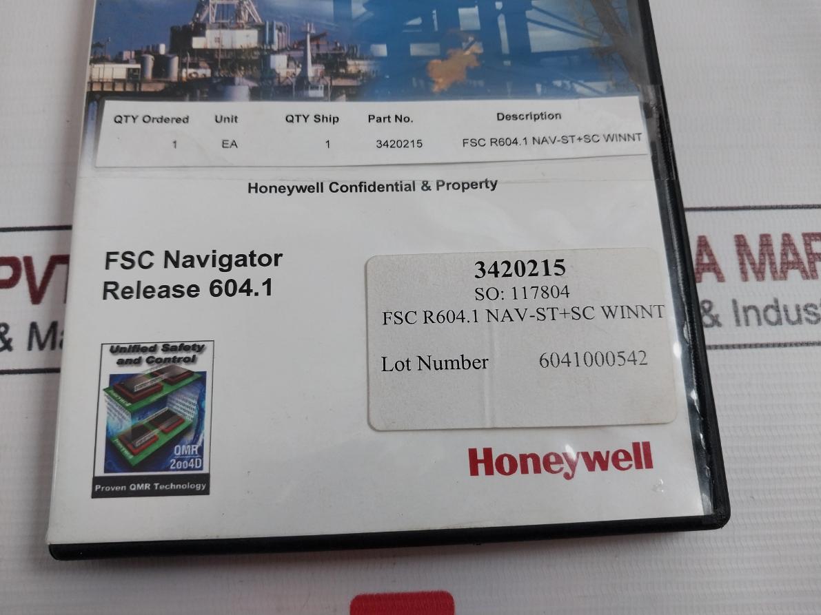 Honeywell 3420215 Series 500 Fail Safe Controller Fsc Navigator Software
