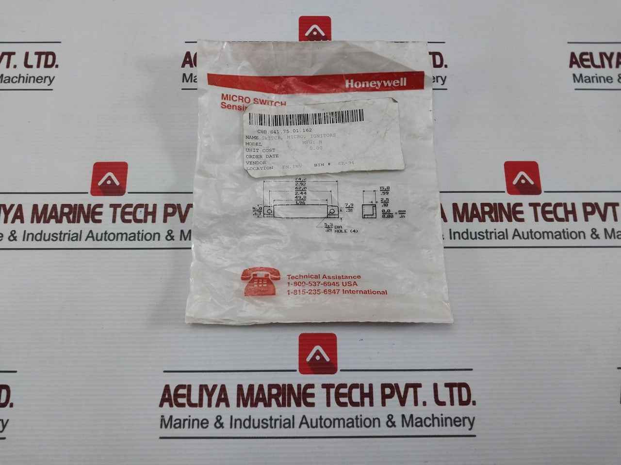 Honeywell 41Fr2 Micro Proximity Switch Div.S