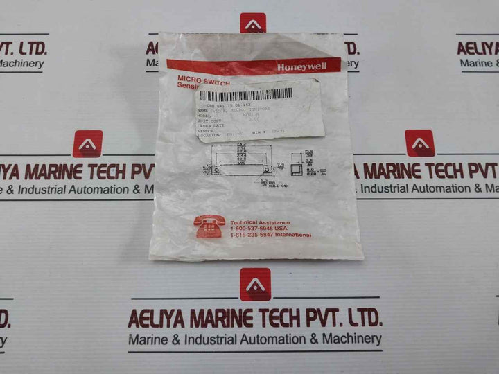 Honeywell 41Fr2 Micro Proximity Switch Div.S