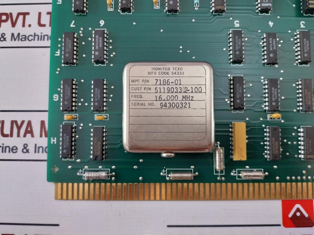 Honeywell 4Dp7Apxdh122 Cable Interface Card 16.000Mhz Rev:B