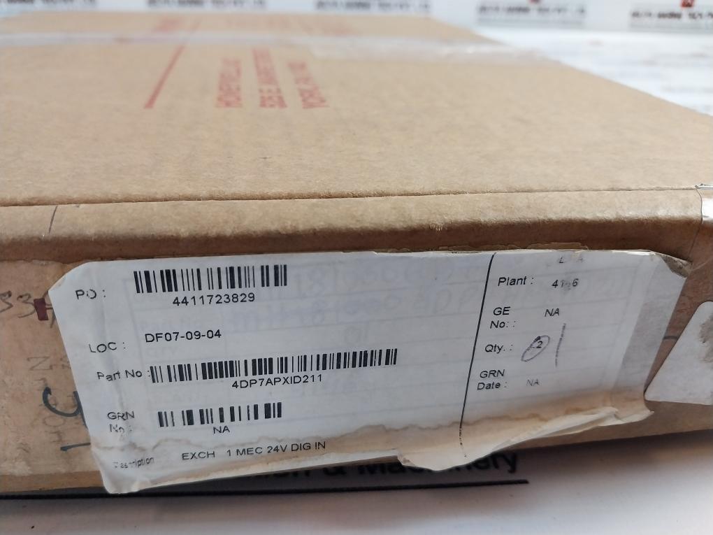 Honeywell 4dp7apxid211(E) Digital Input Circuit Board Rev C