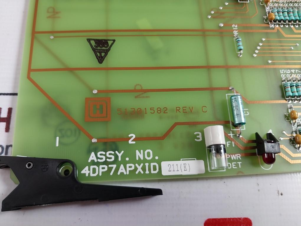 Honeywell 4dp7apxid211(E) Digital Input Circuit Board Rev C