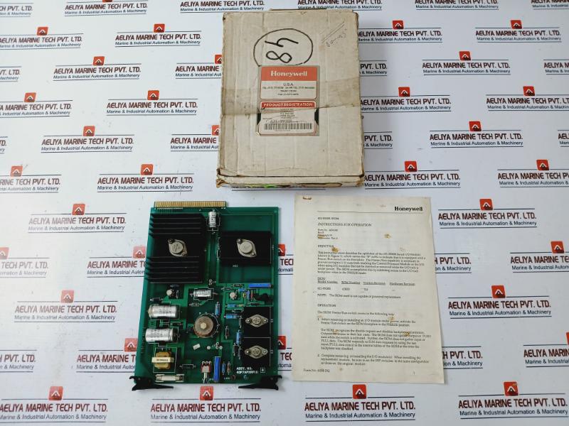 Honeywell 4dp7apxrp111 Rtd Power Supply Board