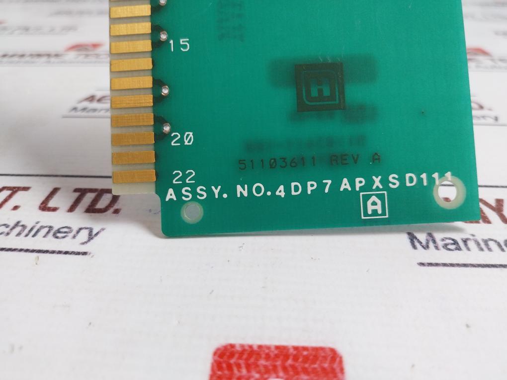 Honeywell 4DP7APXSD111 Signal Conditioner Feed TH, 51103611-100, Rev A