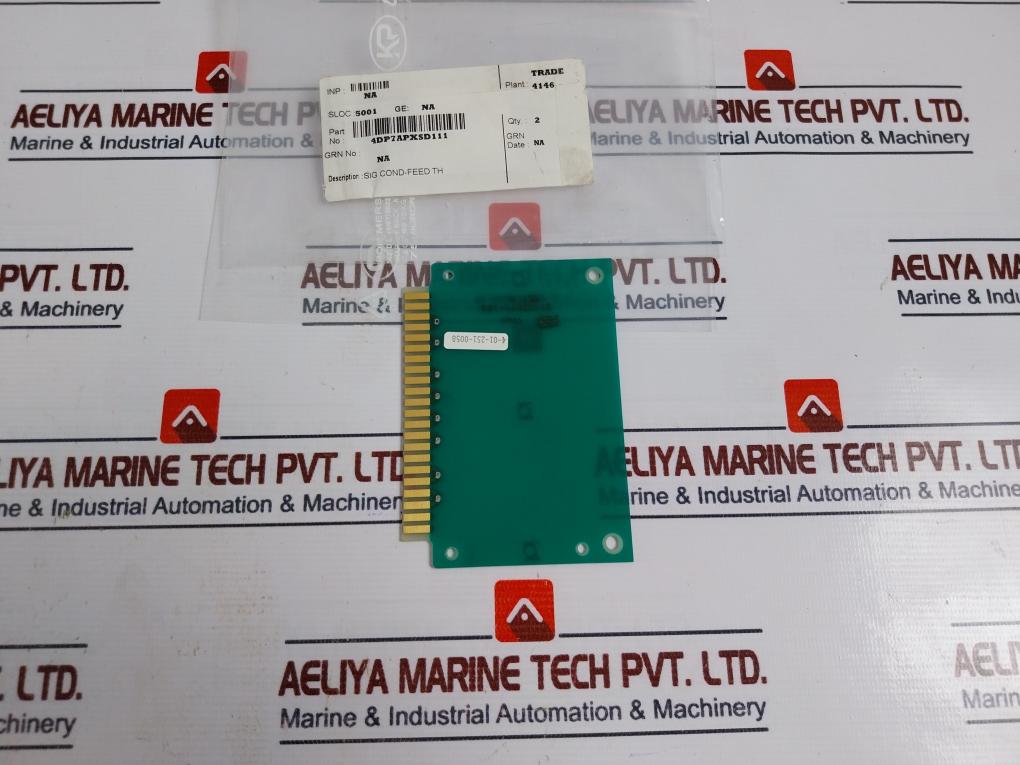 Honeywell 4DP7APXSD111 Signal Conditioner Feed TH, 51103611-100, Rev A