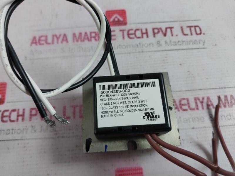 Honeywell 50004263-002 Transformer 120V 50/60Hz 24Vac 20Va