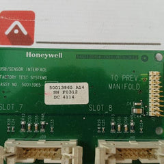 Honeywell 50013964-001 Pcb For Usb/Sensor Interface Factory Test System 130C