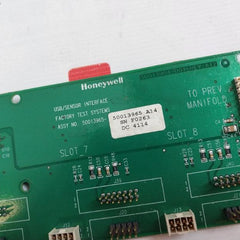 Honeywell 50013964-001 Pcb For Usb/Sensor Interface Factory Test System Dc 4114