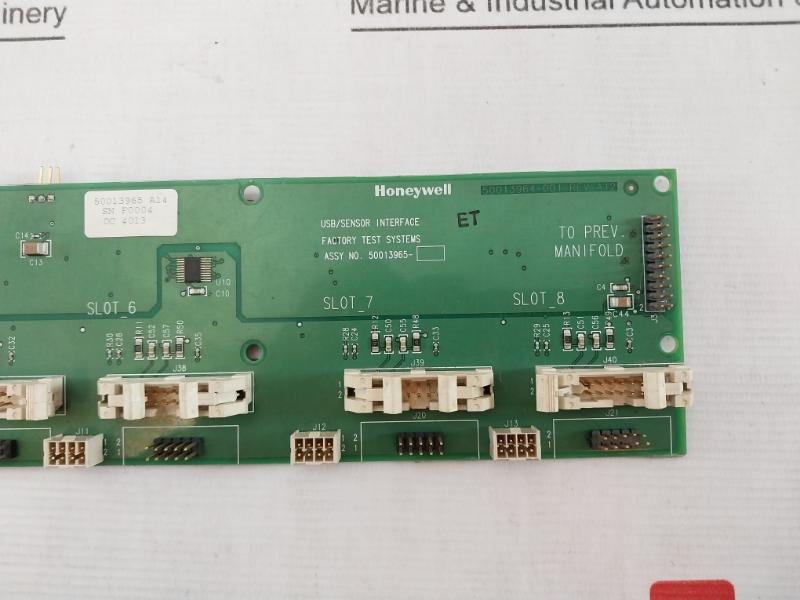 Honeywell 50013964-001 Pcb For Usb/Sensor Interface Factory Test System Rev:A12