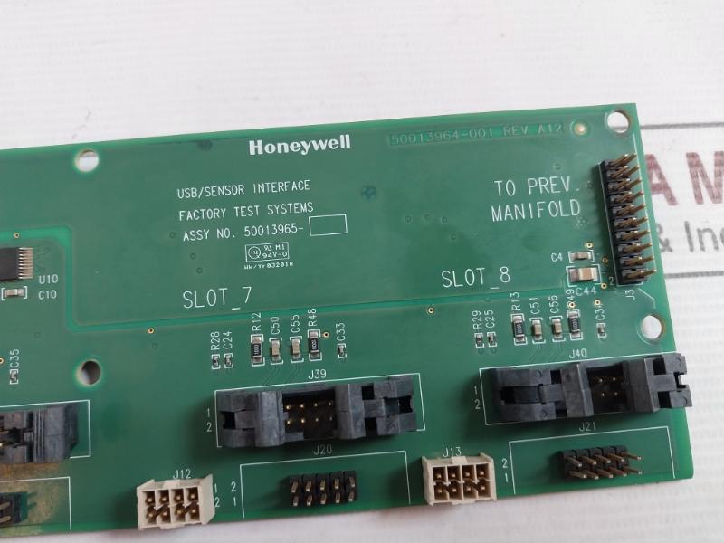 Honeywell 50013964-001 Pcb For Usb/Sensor Interface Factory Test System Vcc_3.3V