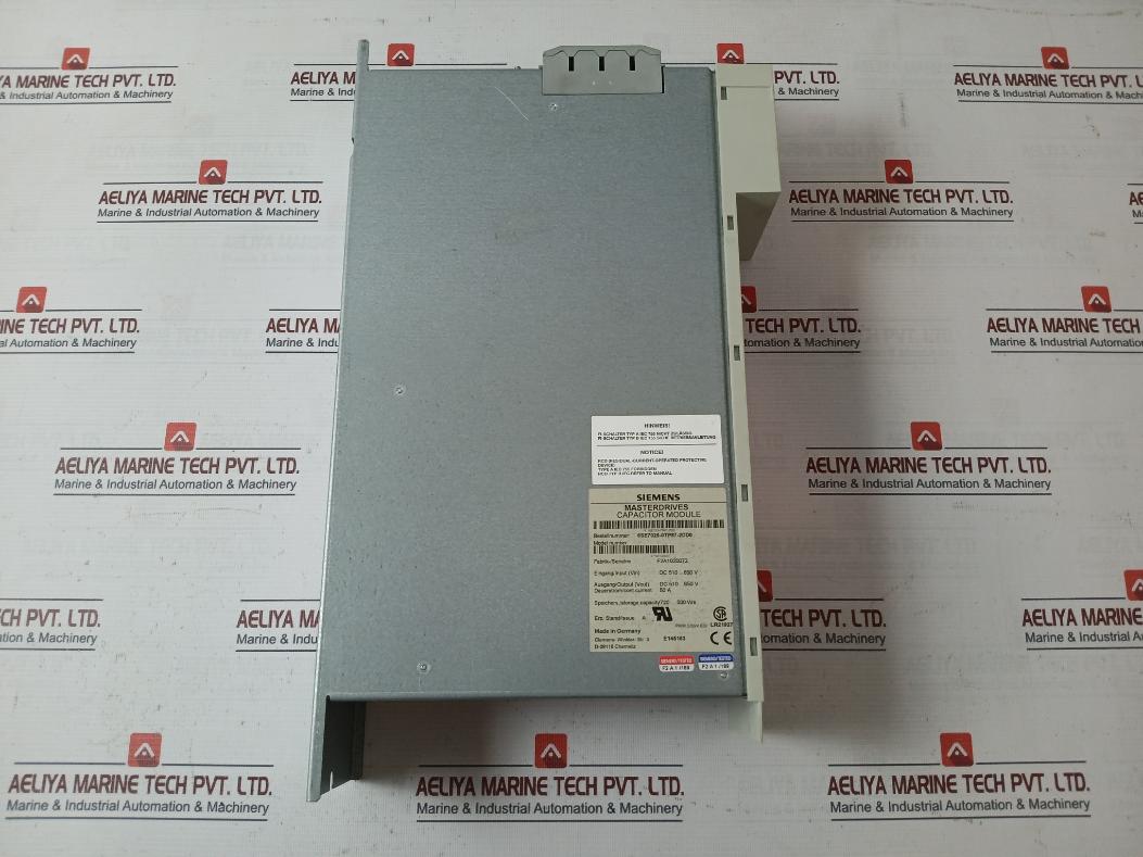 Siemens 6Se7025-0Tp87-2Dd0 Motion Control Capacitor Module For Power Buffering