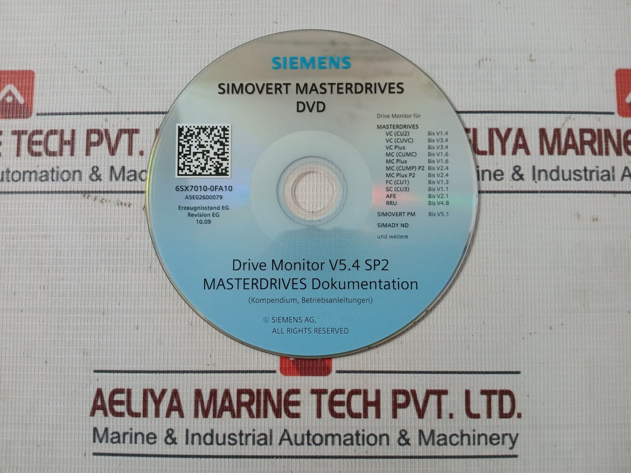 Siemens 6Se7025-0Tp87-2Dd0 Motion Control Capacitor Module For Power Buffering