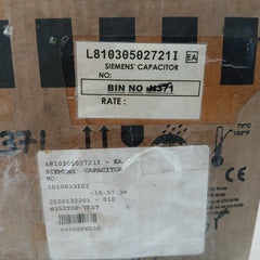 Siemens 6Se7025-0Tp87-2Dd0 Motion Control Capacitor Module For Power Buffering