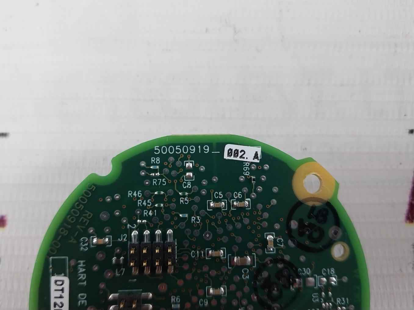 Honeywell 50050918-001 Hart Temperature Transmitter 50050919-002.A Rev A