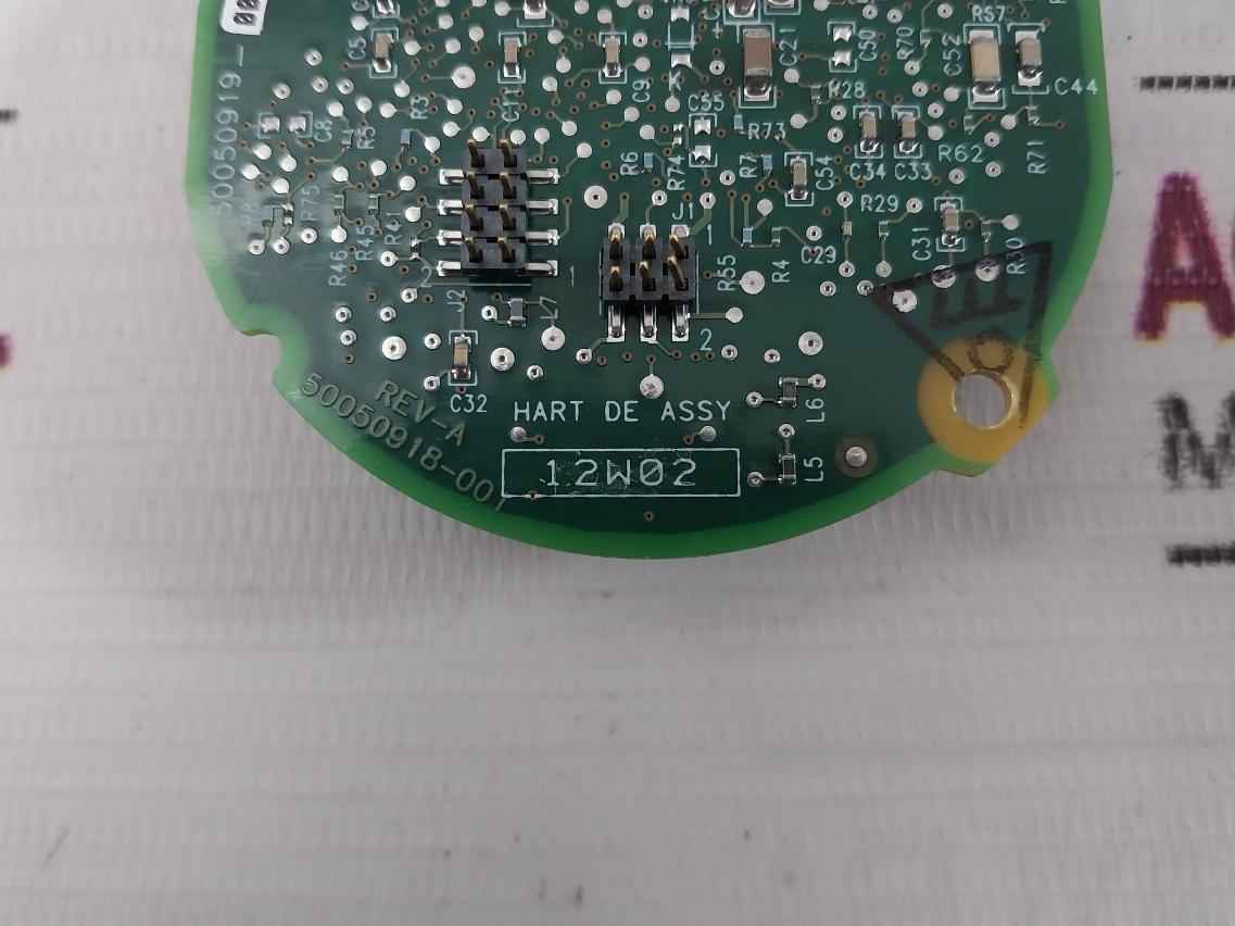 Honeywell 50050918-001 Hart Temperature Transmitter 50050919-002.A Rev A