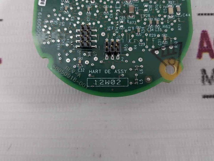 Honeywell 50050918-001 Hart Temperature Transmitter 50050919-002.A Rev A