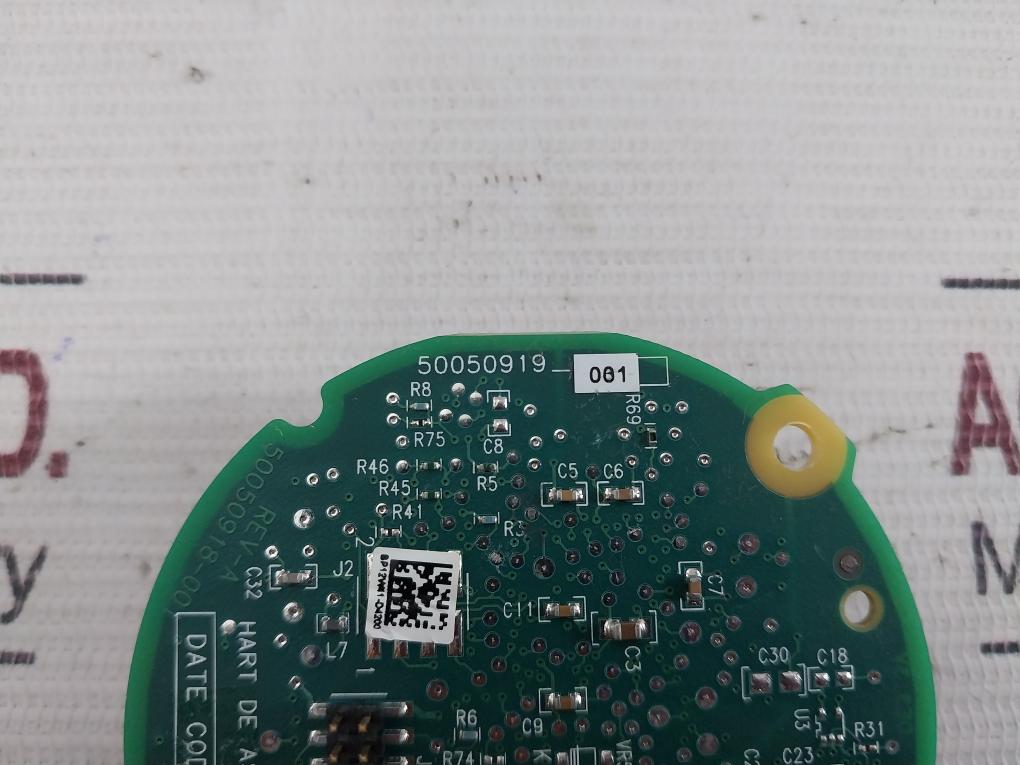 Honeywell 50050919-001 Temperature Transmitter Rev-a