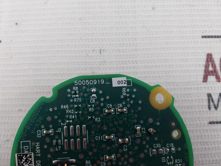 Honeywell 50050919-002 Hart Temperature Transmitter Rev 1.0