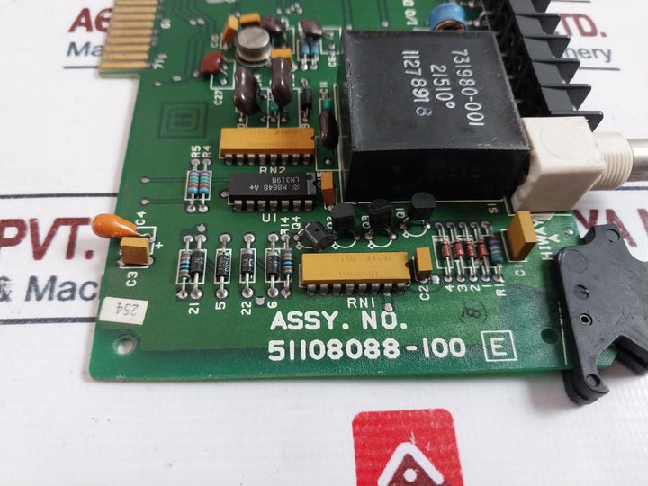 Honeywell 51108088-100 Dhi Input/Output Circuit Board Rev D