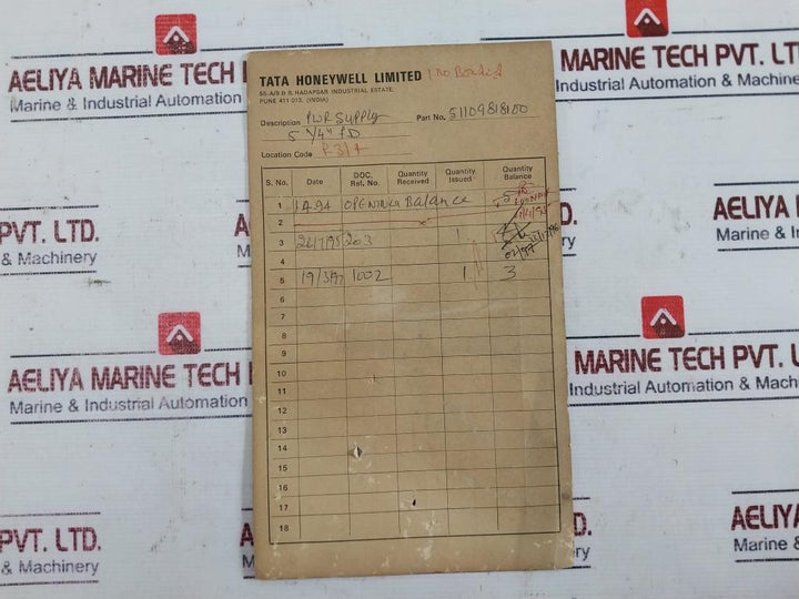 Honeywell 51109818-100 Power Supply Unit 115/230Vac 75W 50/60Hz