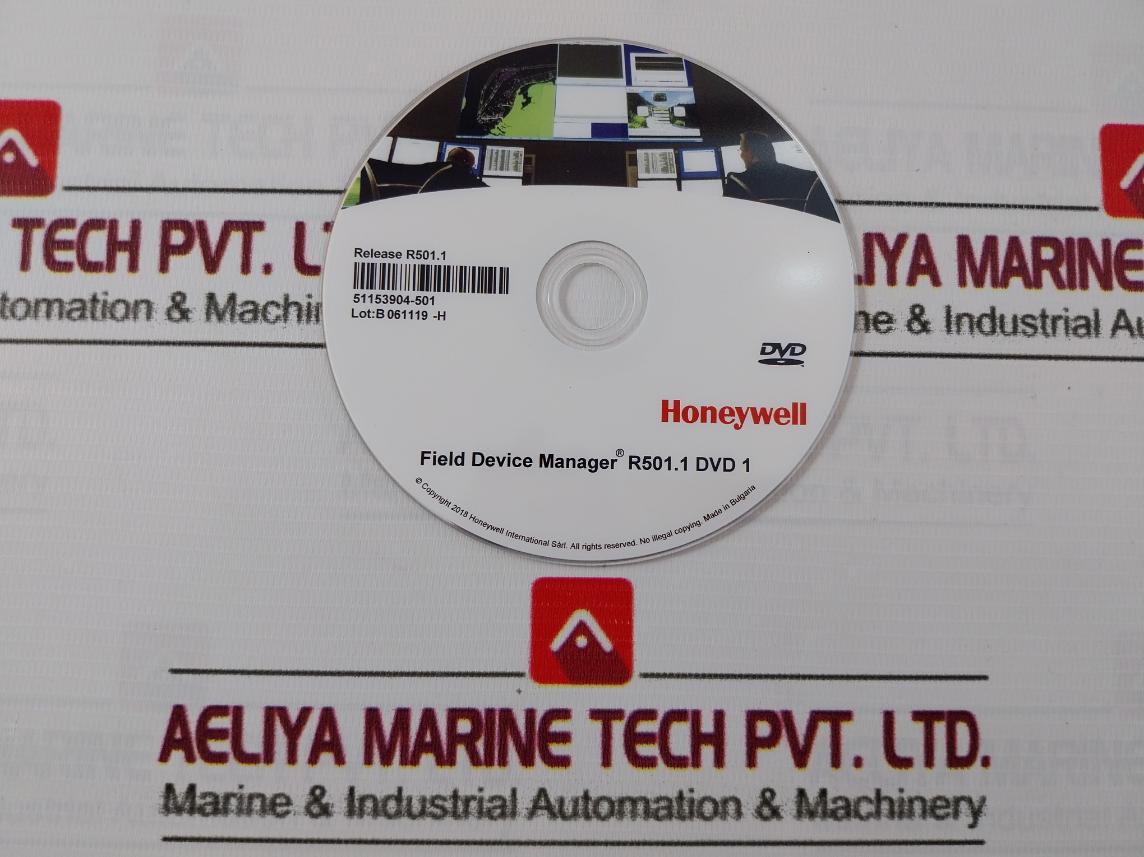 Honeywell 51153904-501 Field Device Manager Release R501.1 Dvd Set