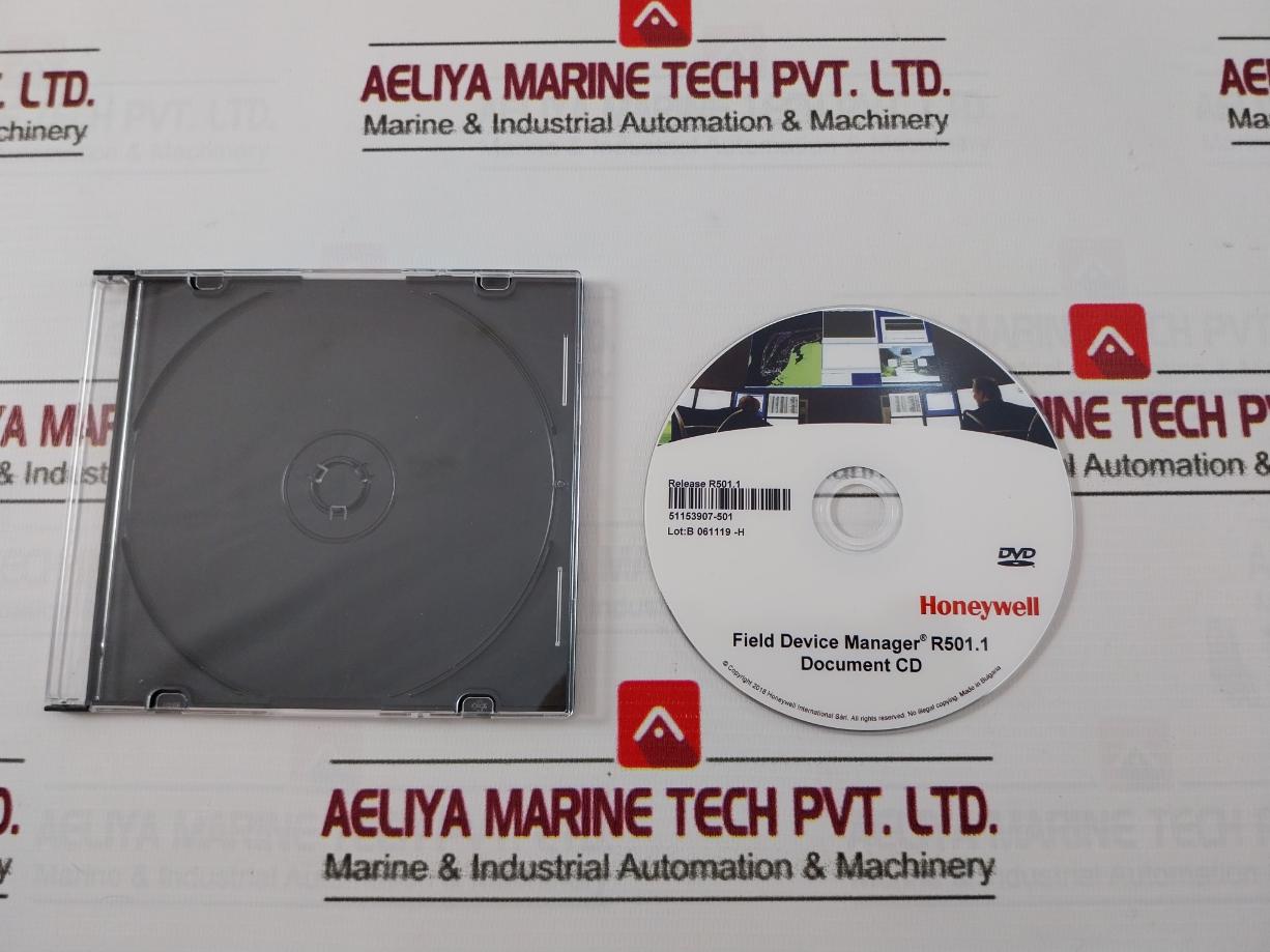Honeywell 51153904-501 Field Device Manager Release R501.1 Dvd Set