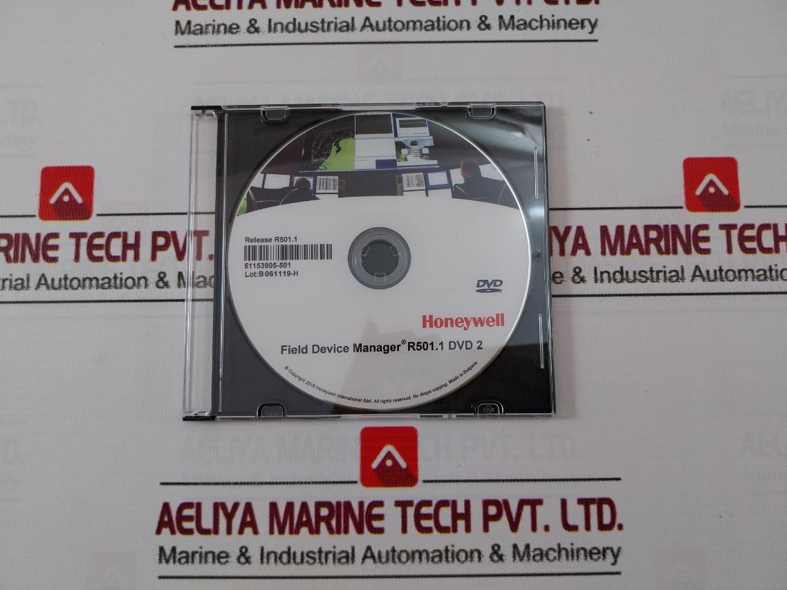 Honeywell 51153904-501 Field Device Manager Release R501.1 Dvd Set
