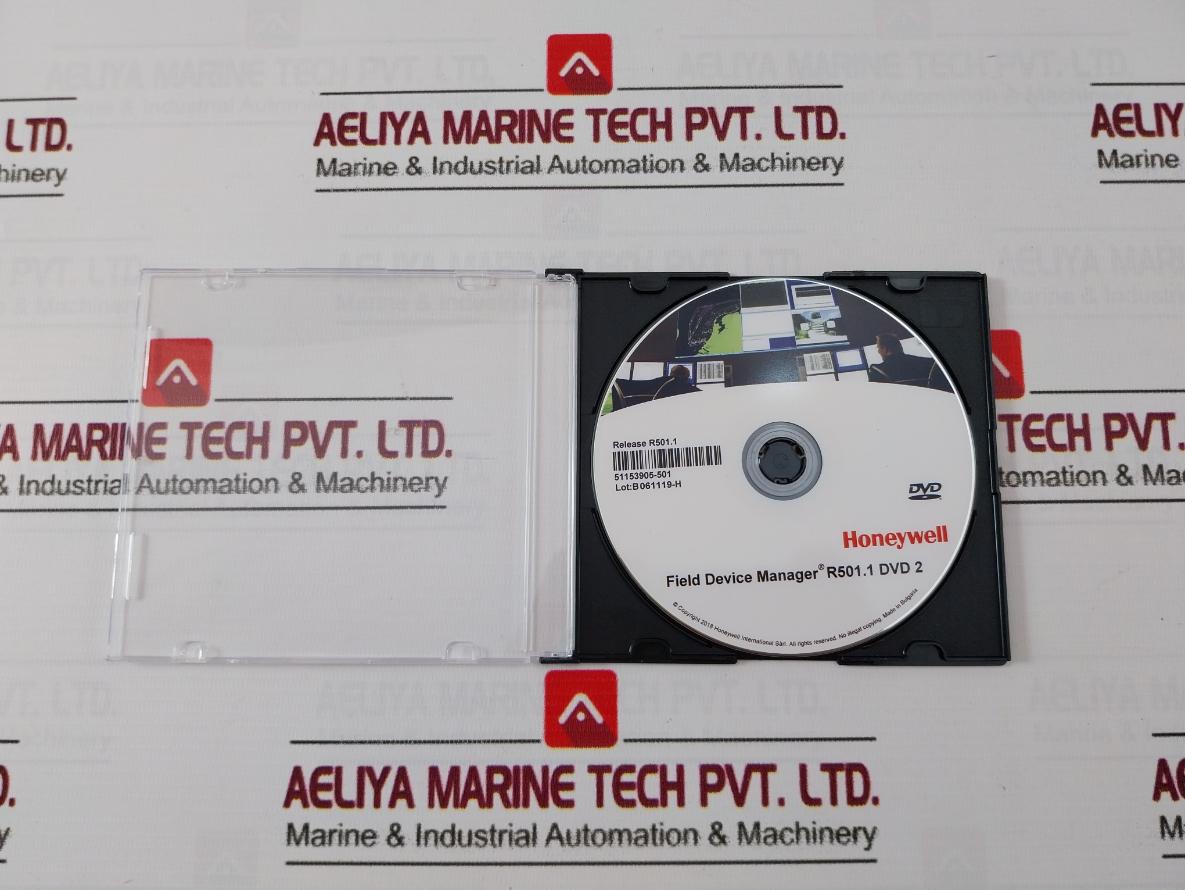 Honeywell 51153904-501 Field Device Manager Release R501.1 Dvd Set