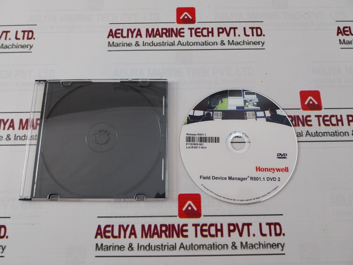 Honeywell 51153904-501 Field Device Manager Release R501.1 Dvd Set