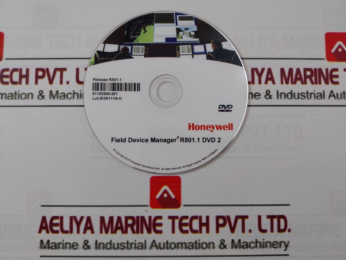 Honeywell 51153904-501 Field Device Manager Release R501.1 Dvd Set