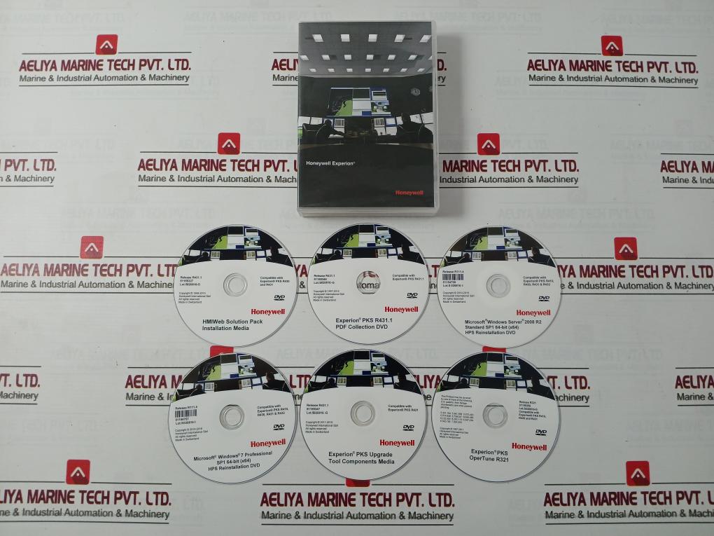 Honeywell 51154757 Experion System Dvds Set 51155347