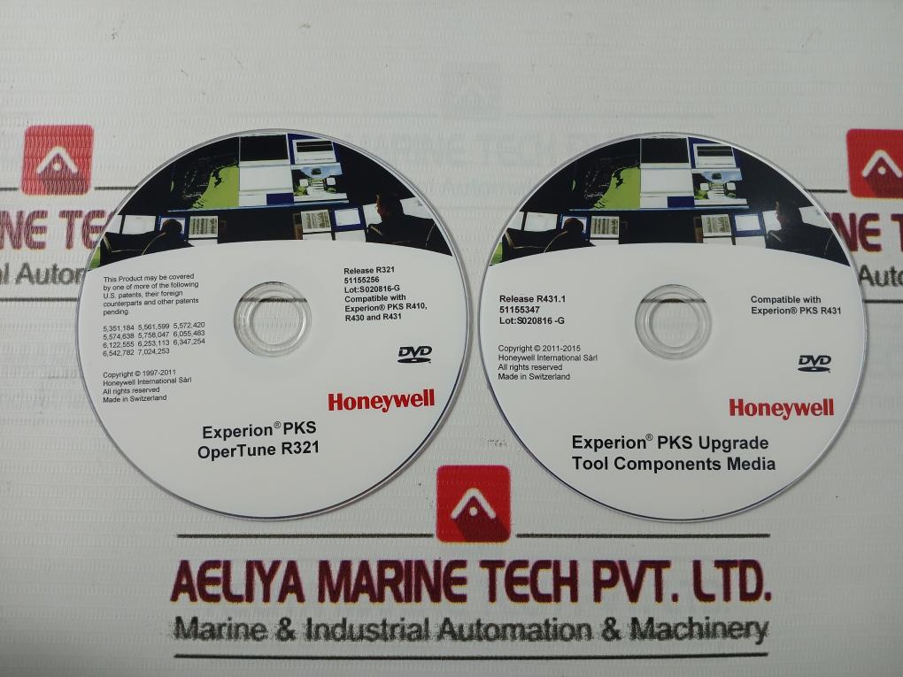 Honeywell 51154757 Experion System Dvds Set 51155347